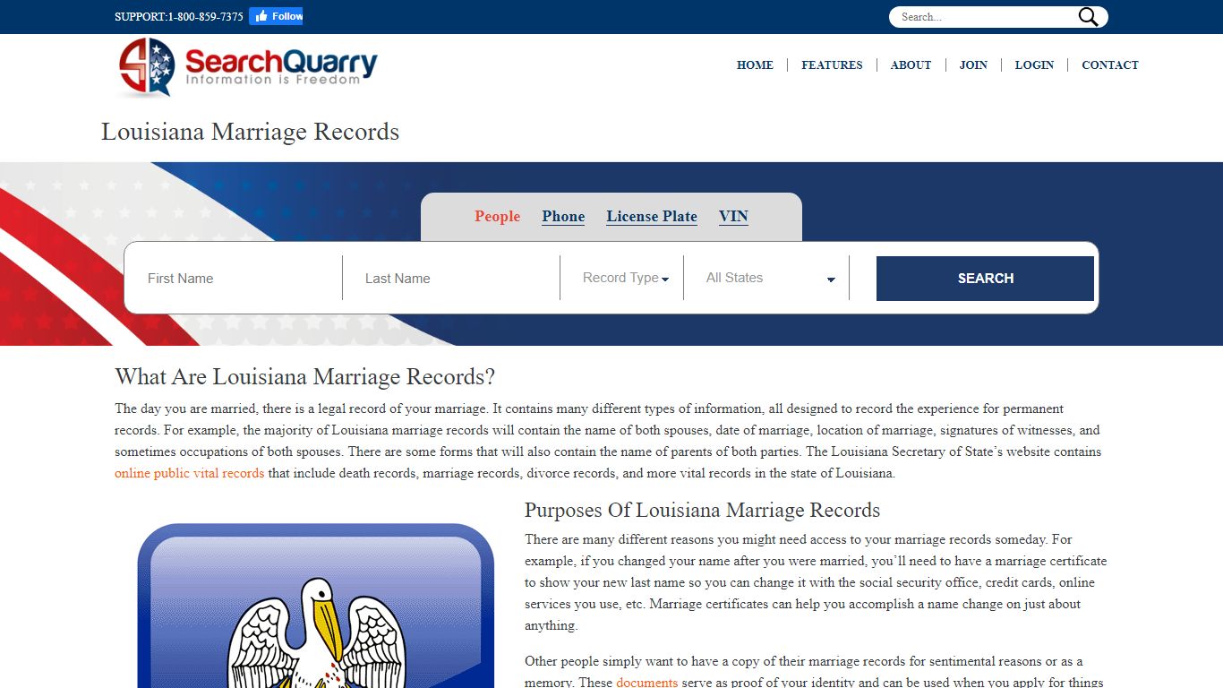 Free Louisiana Marriage Records | Enter Name & View ... - SearchQuarry